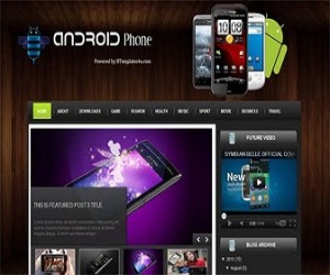 Android-Phone-blogger-templates