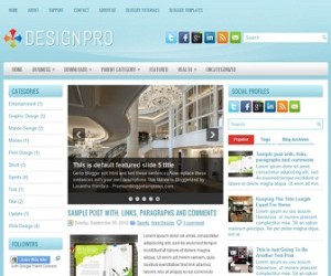 DesignPro-Blogger-Template