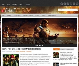 GameFusion-Blogger-Template