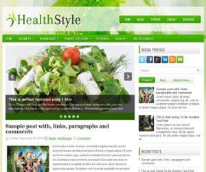 HealthStyle-Blogger-Template