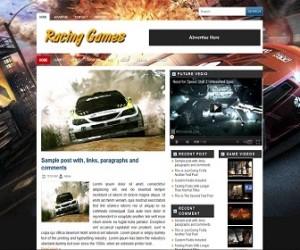 Racing-Games-Blogger-Template