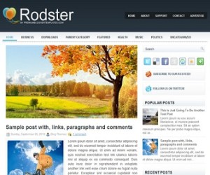 Rodster-Blogger-Template
