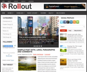 Rollout-Blogger-Template