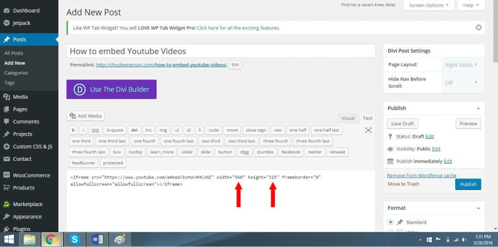 Simple youtube embed 7