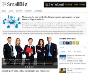 SmallBiz-Blogger-Template