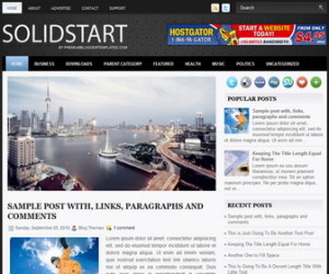 SolidStart-Blogger-Template