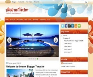 abstractvector-blogger-template