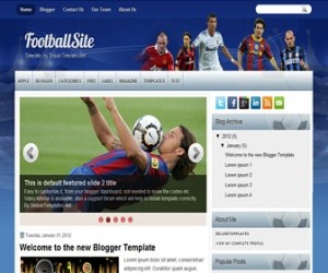 footballsite-blogger-template