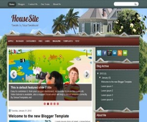 housesite-blogger-template