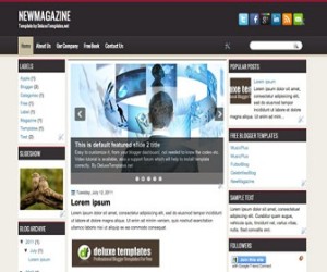 newmagazine-blogger-template