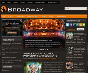 Broadway-Blogger-Template
