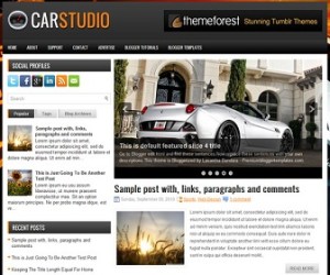 CarStudio-Blogger-Template