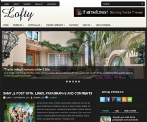 Lofty-Blogger-Template