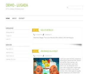 Lugada-blogger-templates