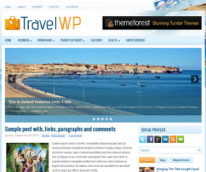 TravelWP-Blogger-Template