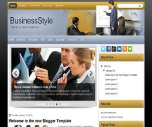businessstyle-blogger-template