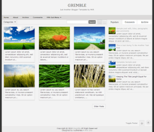 gremble-blogger-template