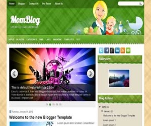 momblog-blogger-template