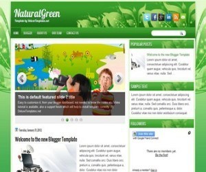 naturalgreen-blogger-template