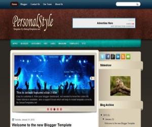 personalstyle-blogger-template