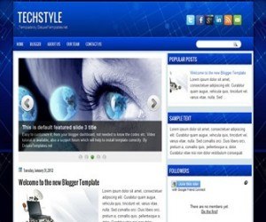 techstyle-blogger-template